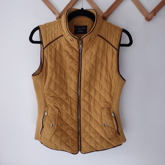 LoveTree Mustard Vest - Picture 8 of 8